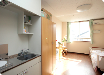 日差しが暖かいお部屋