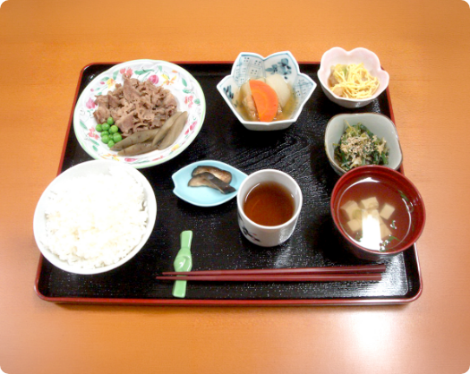 メゾン・ド・シンフォニー：食事例